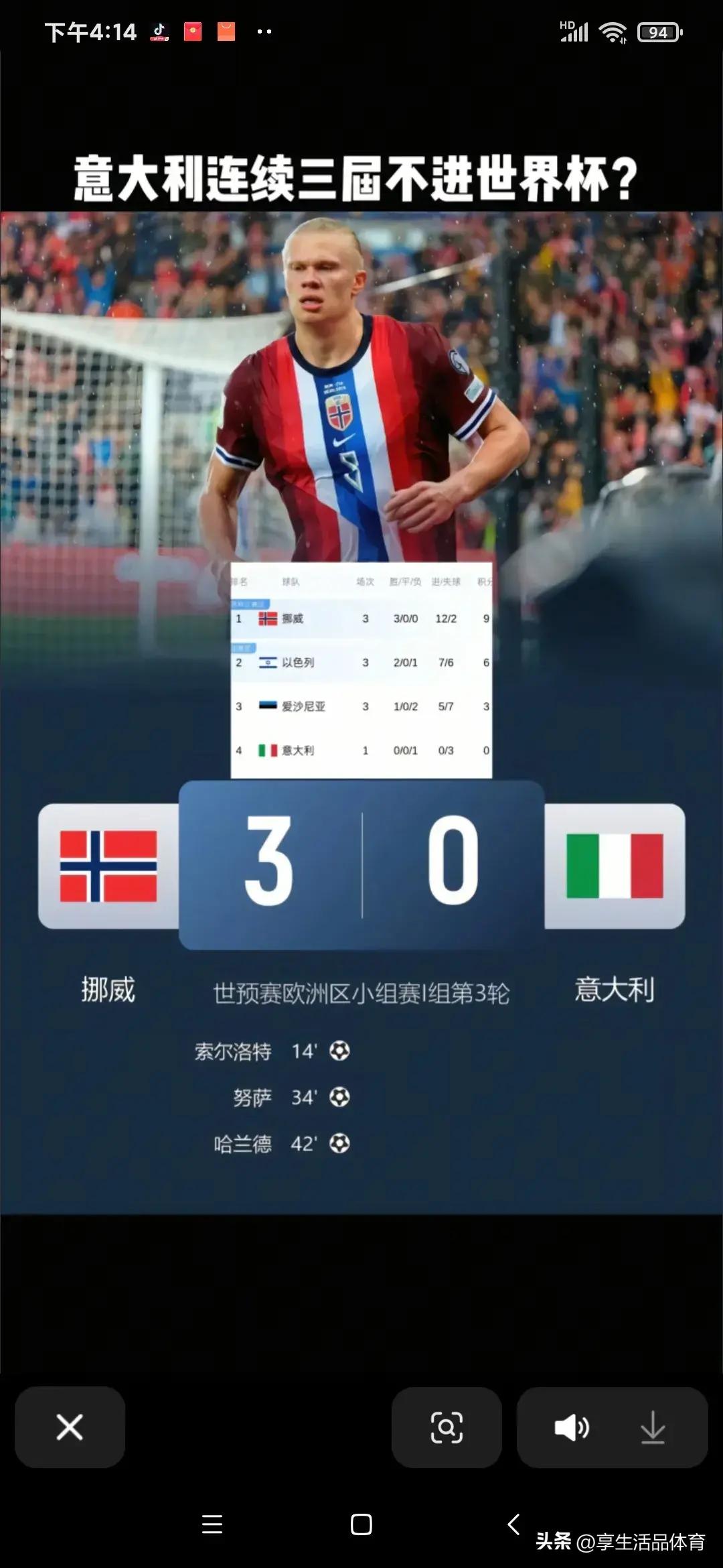 意大利大胜挪威,晋级前景一片光明的简单介绍 意大利大胜挪威,晋级前景一片光明的简单介绍