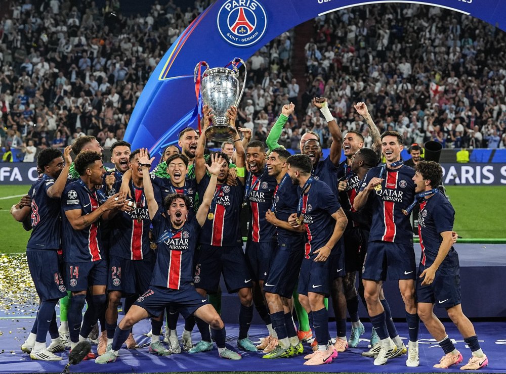 巴黎圣日耳曼大胜进军欧冠强